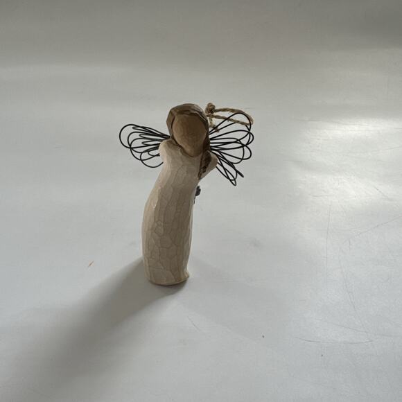 Willow Tree Thank You 5.5" Angel Purple Flowers Figurine - Picture 1 of 7